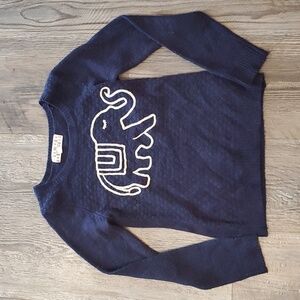 Pink Republic Elephant Sweater Size Small 7/8